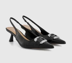 Monti Metal Trim Court Heels