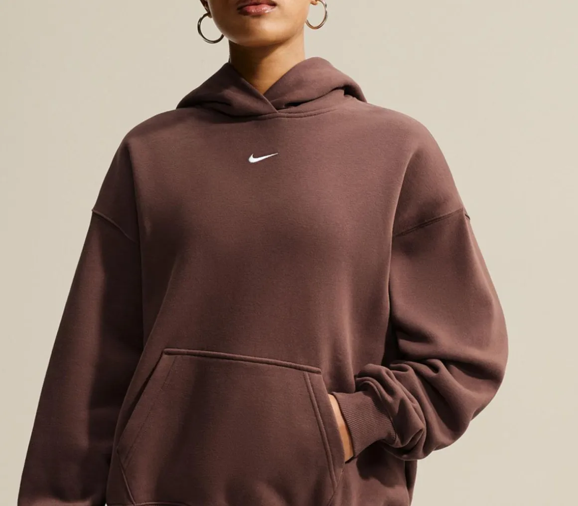 Nike Studio Fleece Pull Over Hoodie