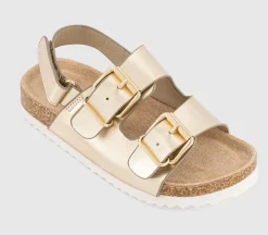 River Footbed Back Strap Sandals