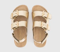 River Footbed Back Strap Sandals