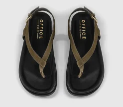 Sabrina Slingback Toepost Footbed Sandals