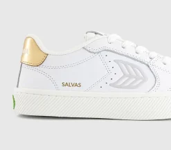 Salvas Premium Leather Trainers