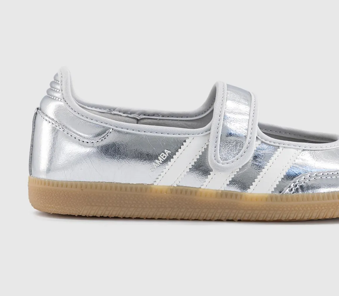 Samba Jane Ballet Metallic Trainers