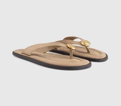 Sardinia Hardware Toe Post Sandals