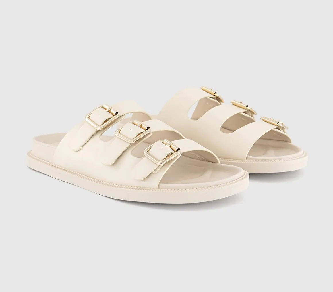 Saturn 3 Strap Footbed Sliders