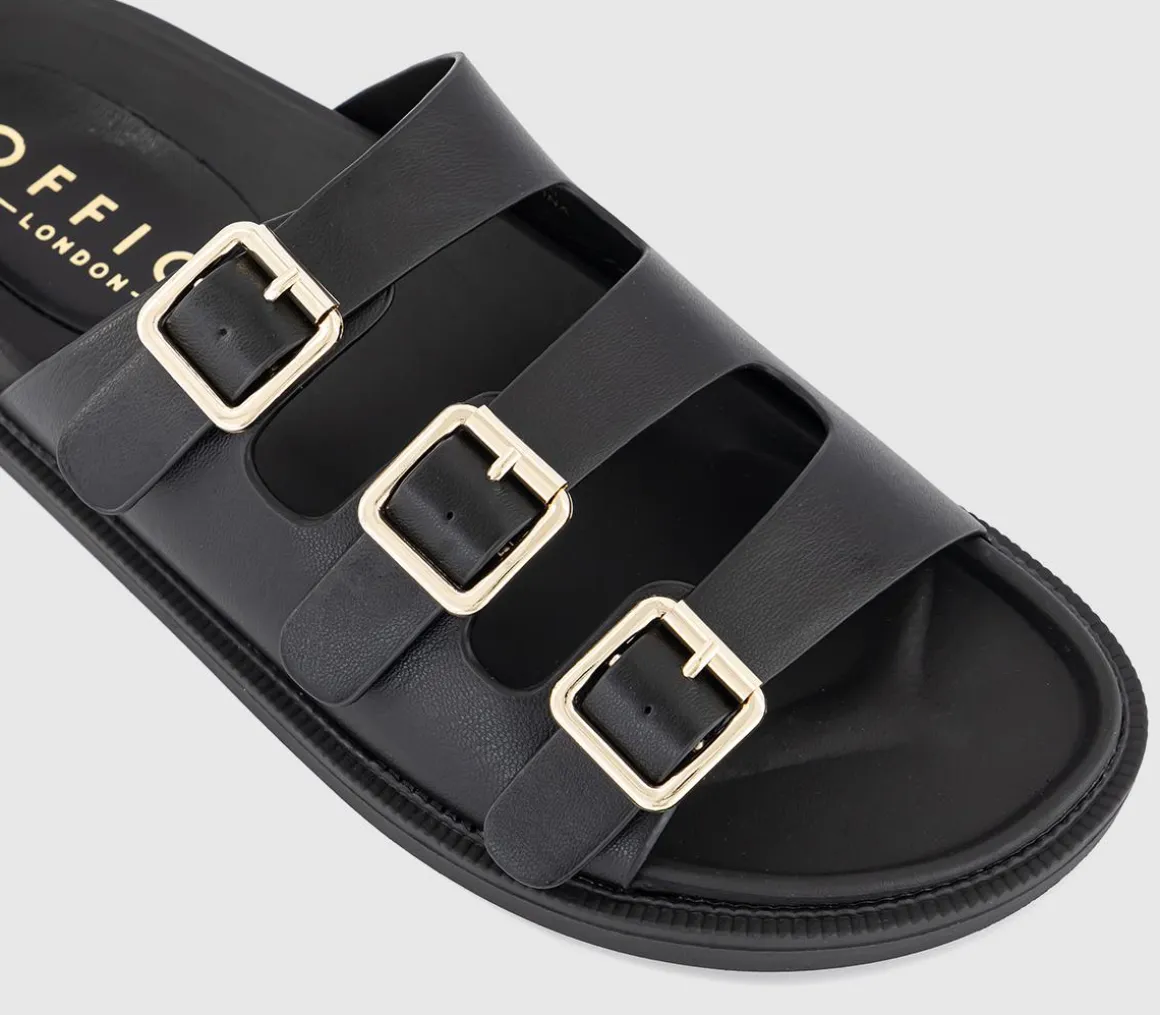 Saturn 3 Strap Footbed Sliders