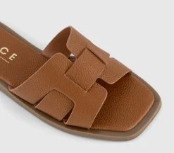 Selena Interwoven Slide Sandals