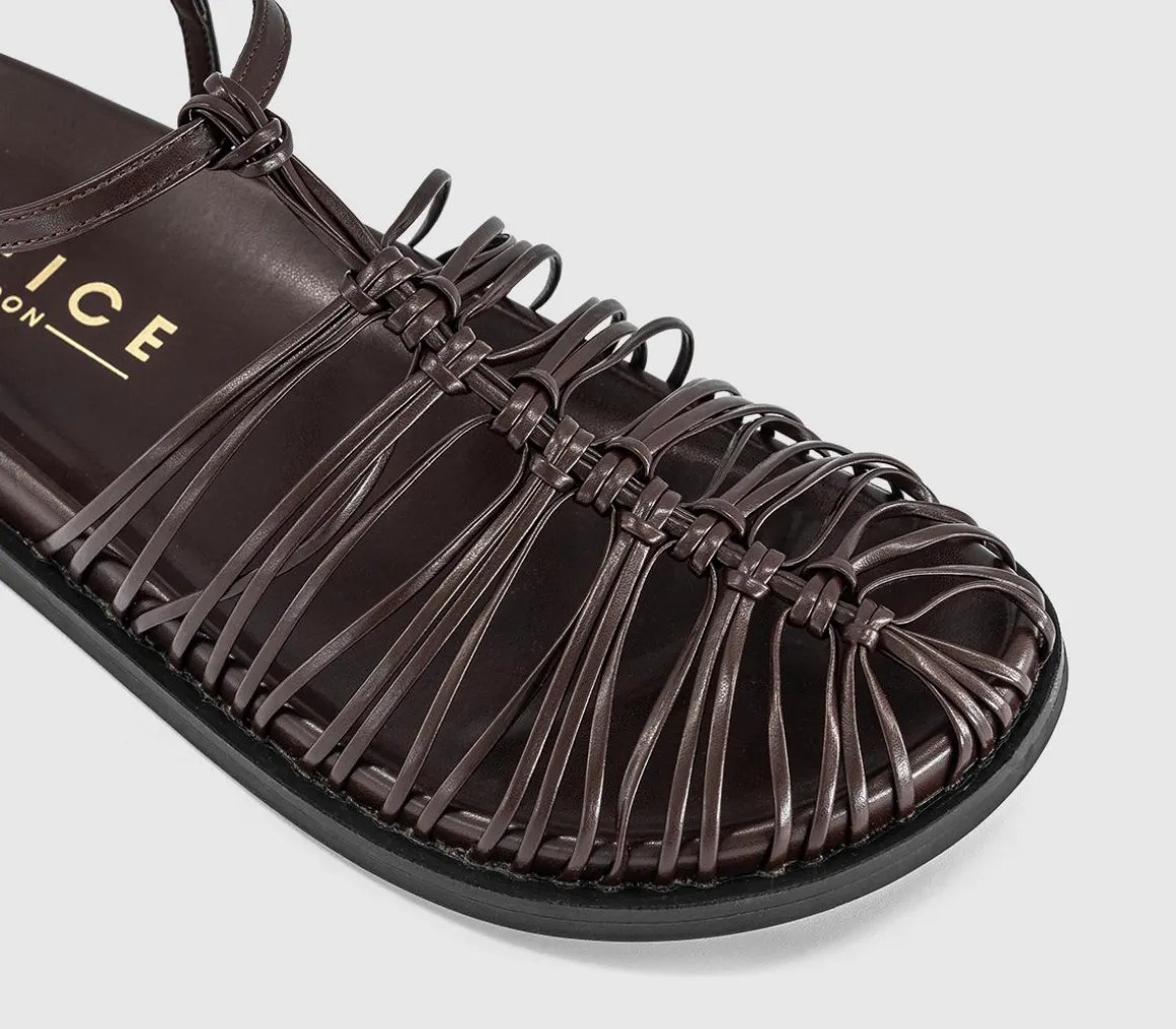Seraphina Woven Fisherman Footbed Sandals