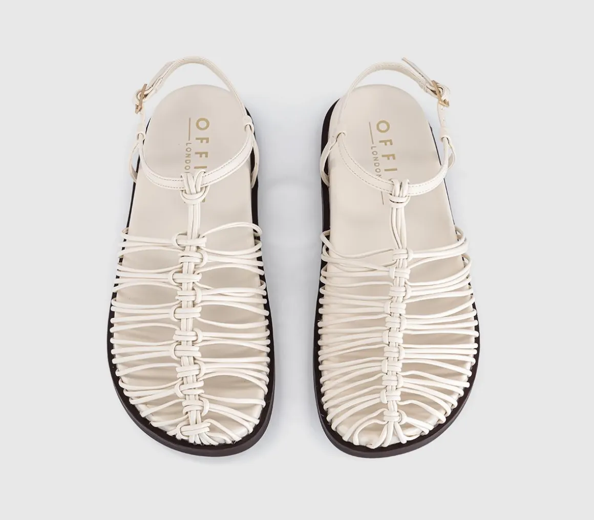 Seraphina Woven Fisherman Footbed Sandals