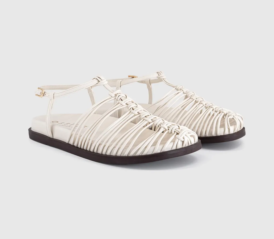 Seraphina Woven Fisherman Footbed Sandals