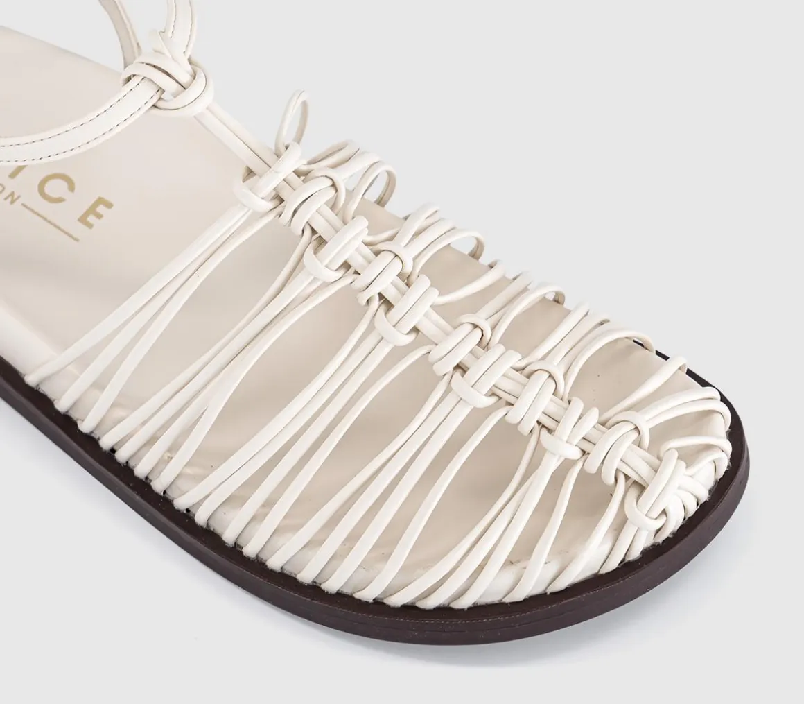 Seraphina Woven Fisherman Footbed Sandals