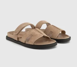 Serena Cut Out Two Strap Footbed Sandals