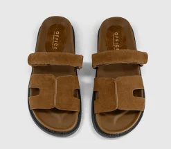Serena Cut Out Two Strap Footbed Sandals