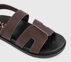 Shelby Slingback Cut Out Footbed Sandals