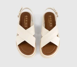 Shore Cross Over Platform Sandals