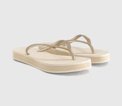 Slim Flatform Flip Flops