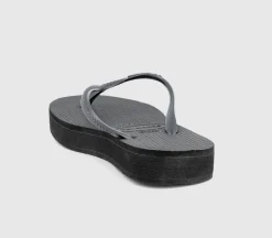 Slim Platform Flip Flops