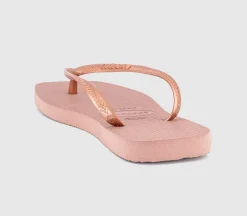 Slim Square Flip Flops