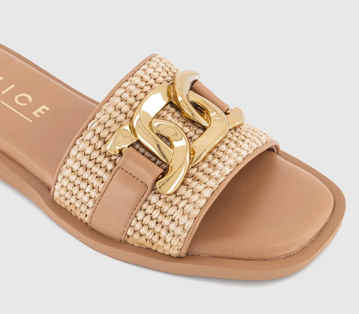 Society Raffia Chain Detail Slides