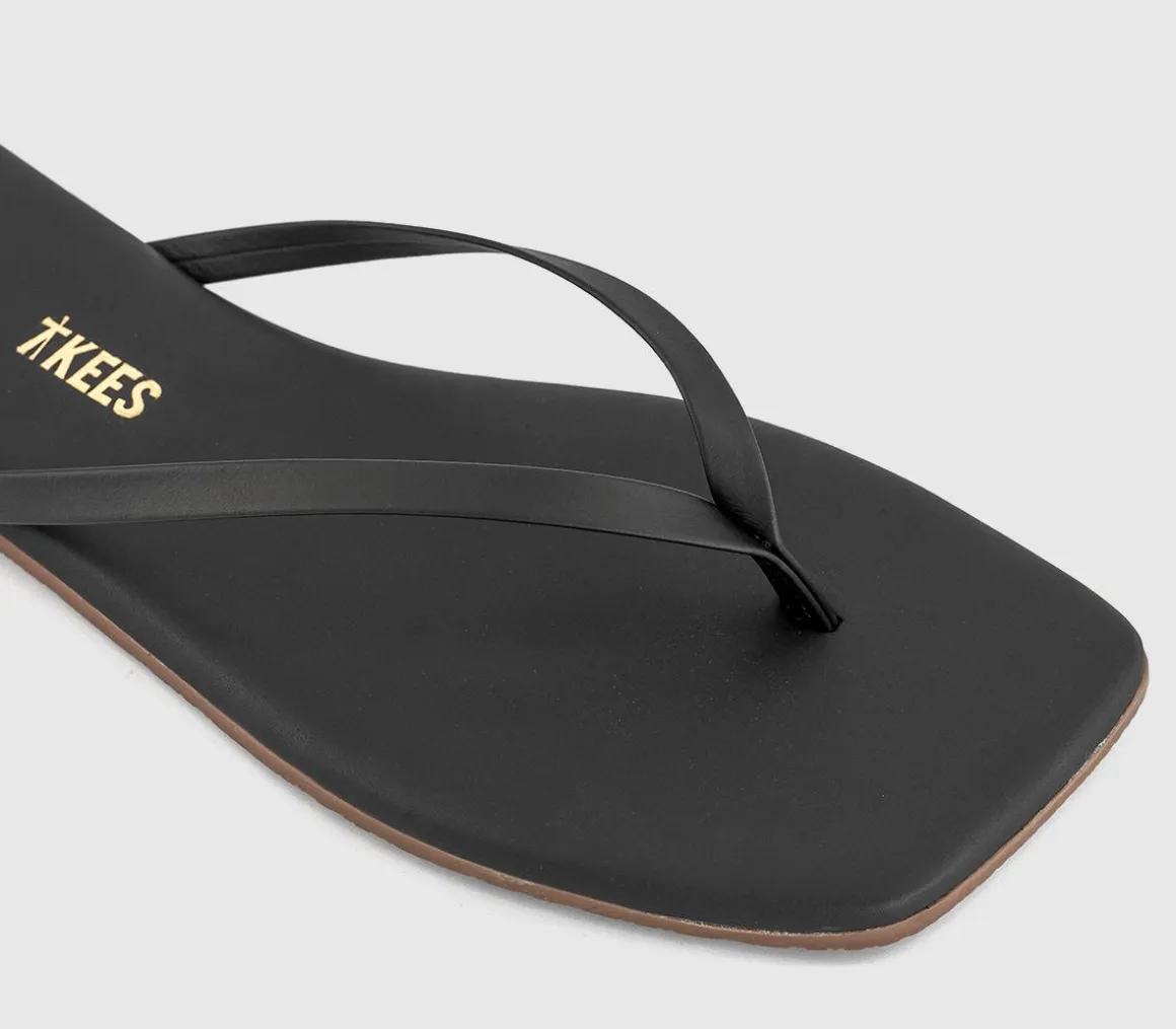 Square Toe Lily Flip Flops