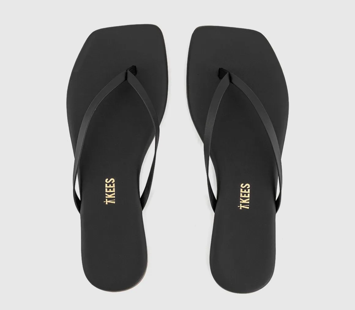 Square Toe Lily Flip Flops