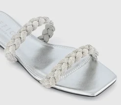 Stella Embellished Two Plait Sandals