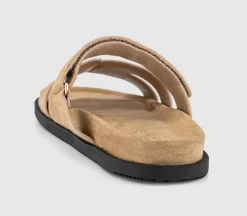 Stepney Cut Out Two Strap Footbed Sandals M