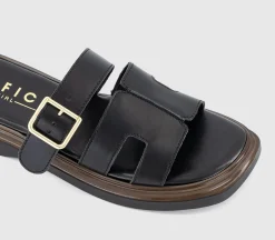 Stevie Cut Out Buckle Sandals