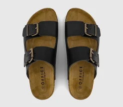 Sully Double Buckle Footbed Sandals