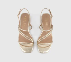 Swish Asymmetric Strappy Sandals