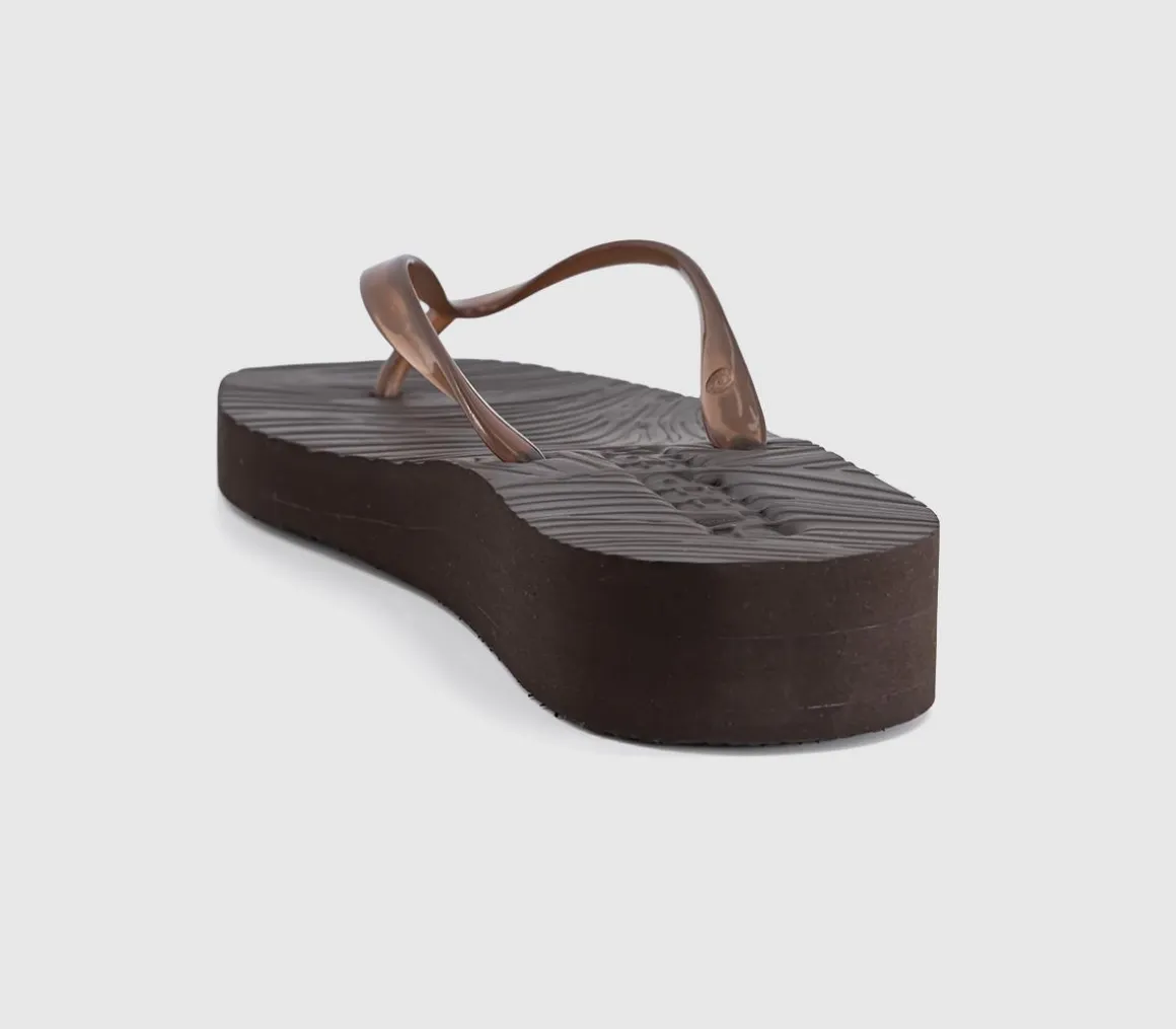 Tapered Platform Flip Flop