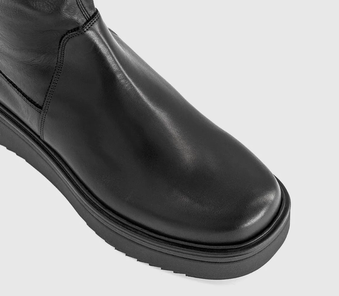 Tara Stretch Platform Chelsea Boots