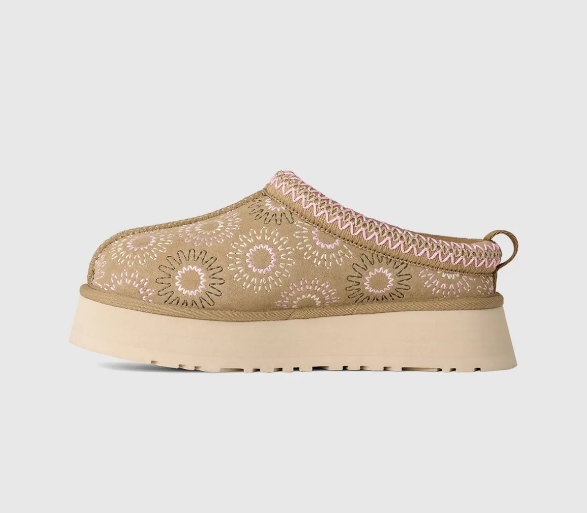 Tazz Sun Stitch Slippers