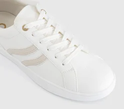 Thistle Stripe Lace Up Trainers