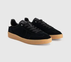 Thrive Lace Up Suede Cup Sole Trainers