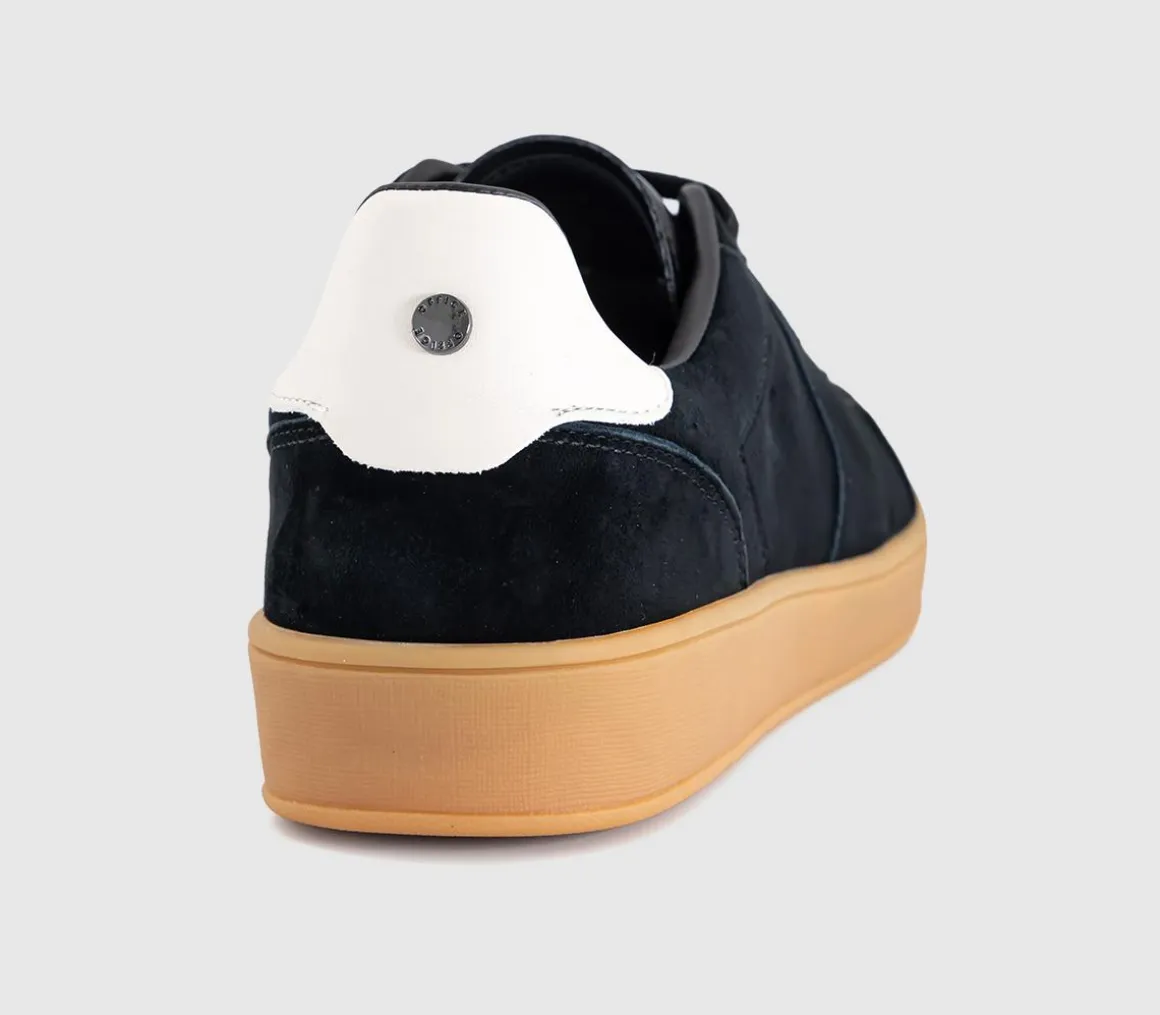 Thrive Lace Up Suede Cup Sole Trainers