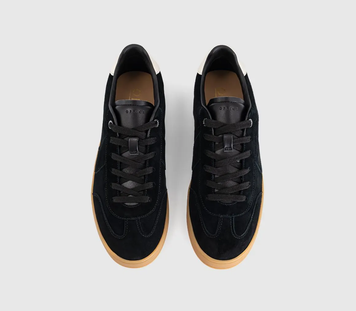Thrive Lace Up Suede Cup Sole Trainers