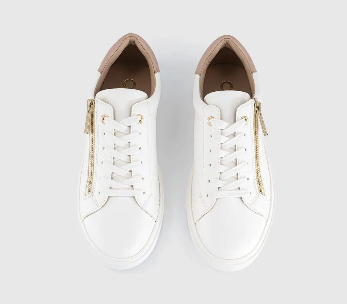 Tonic Zip Detail Lace Up Trainers