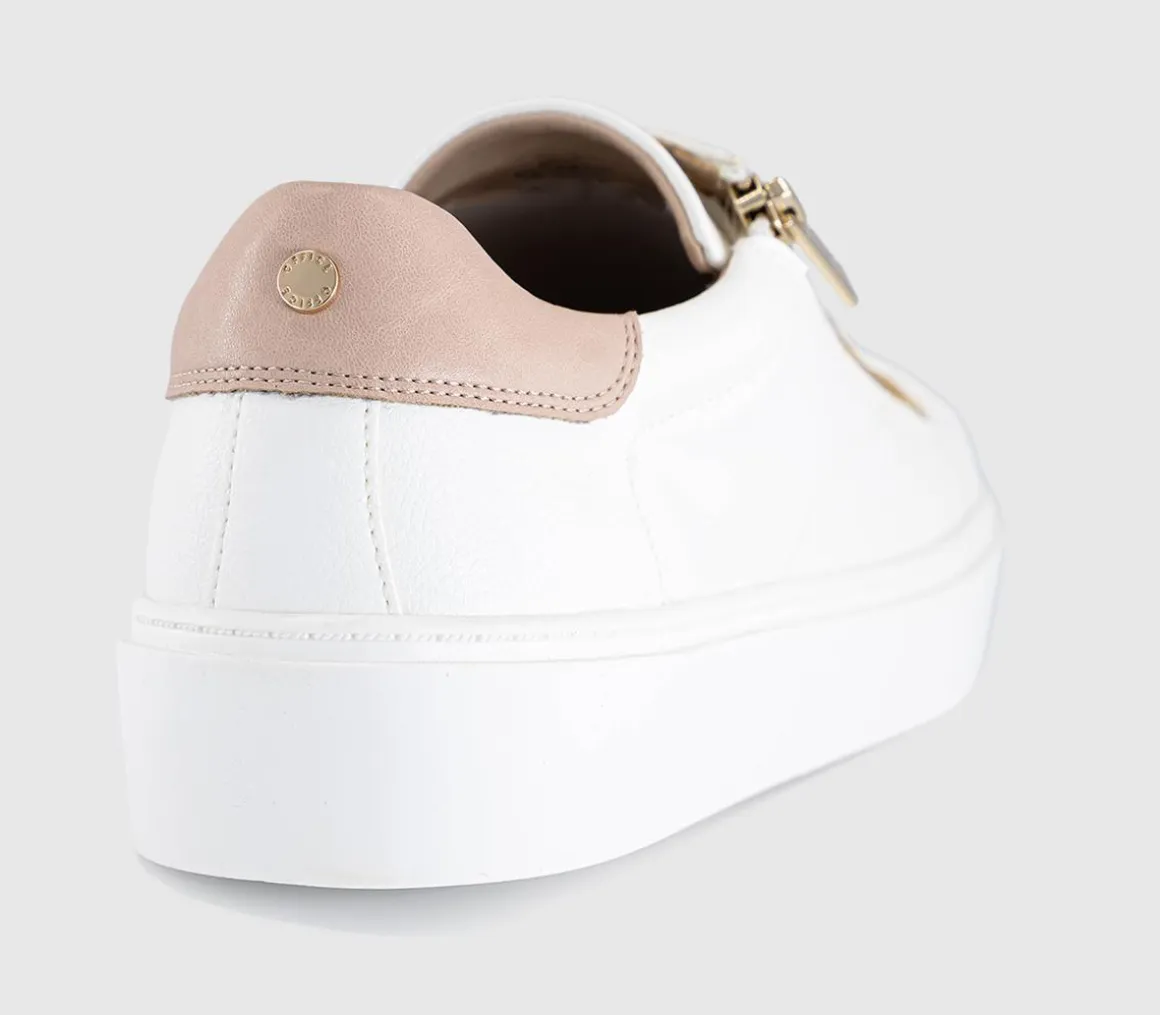 Tonic Zip Detail Lace Up Trainers