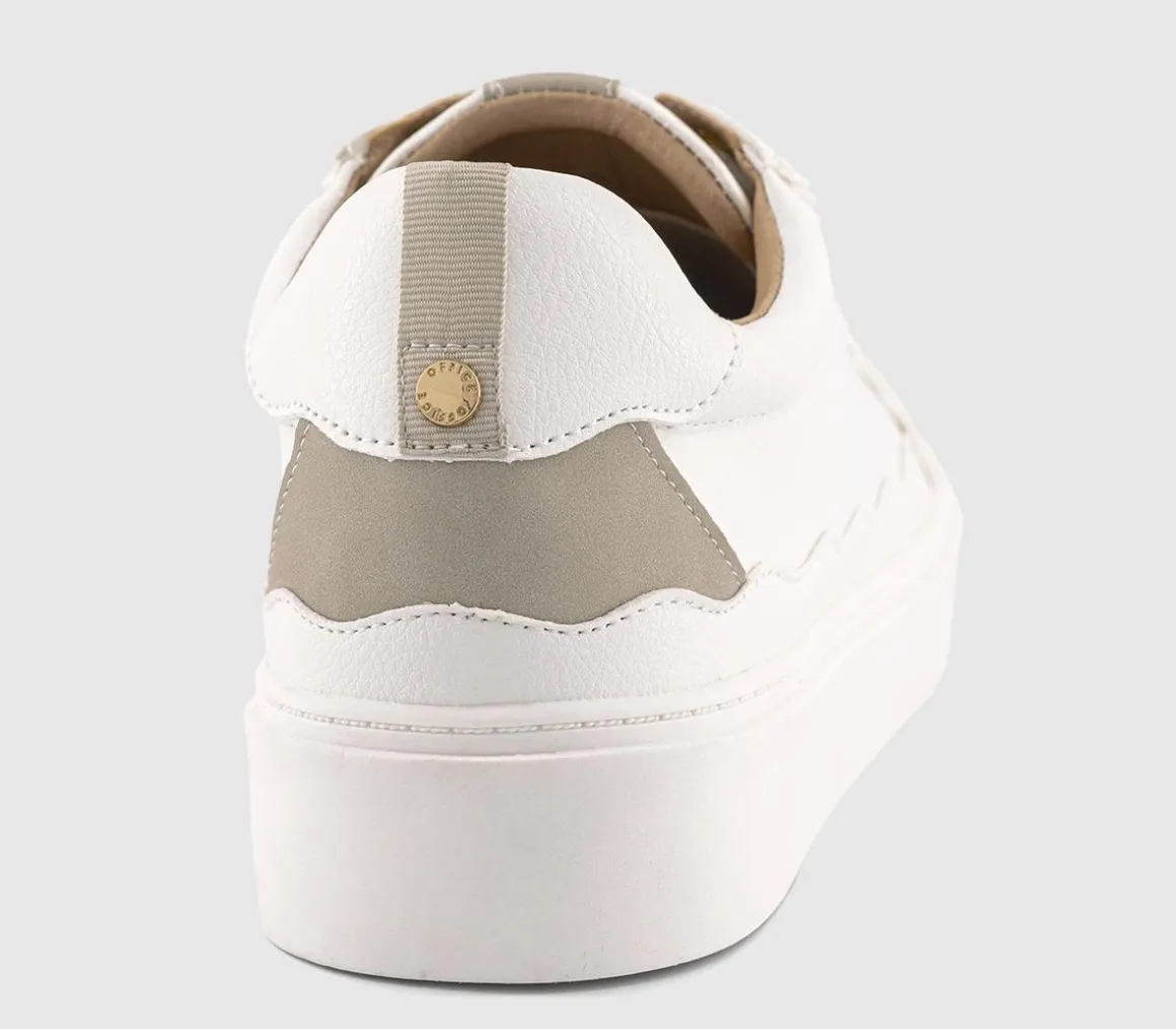 Tulum Scalloped Trainers