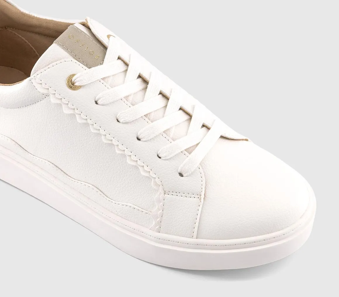 Tulum Scalloped Trainers
