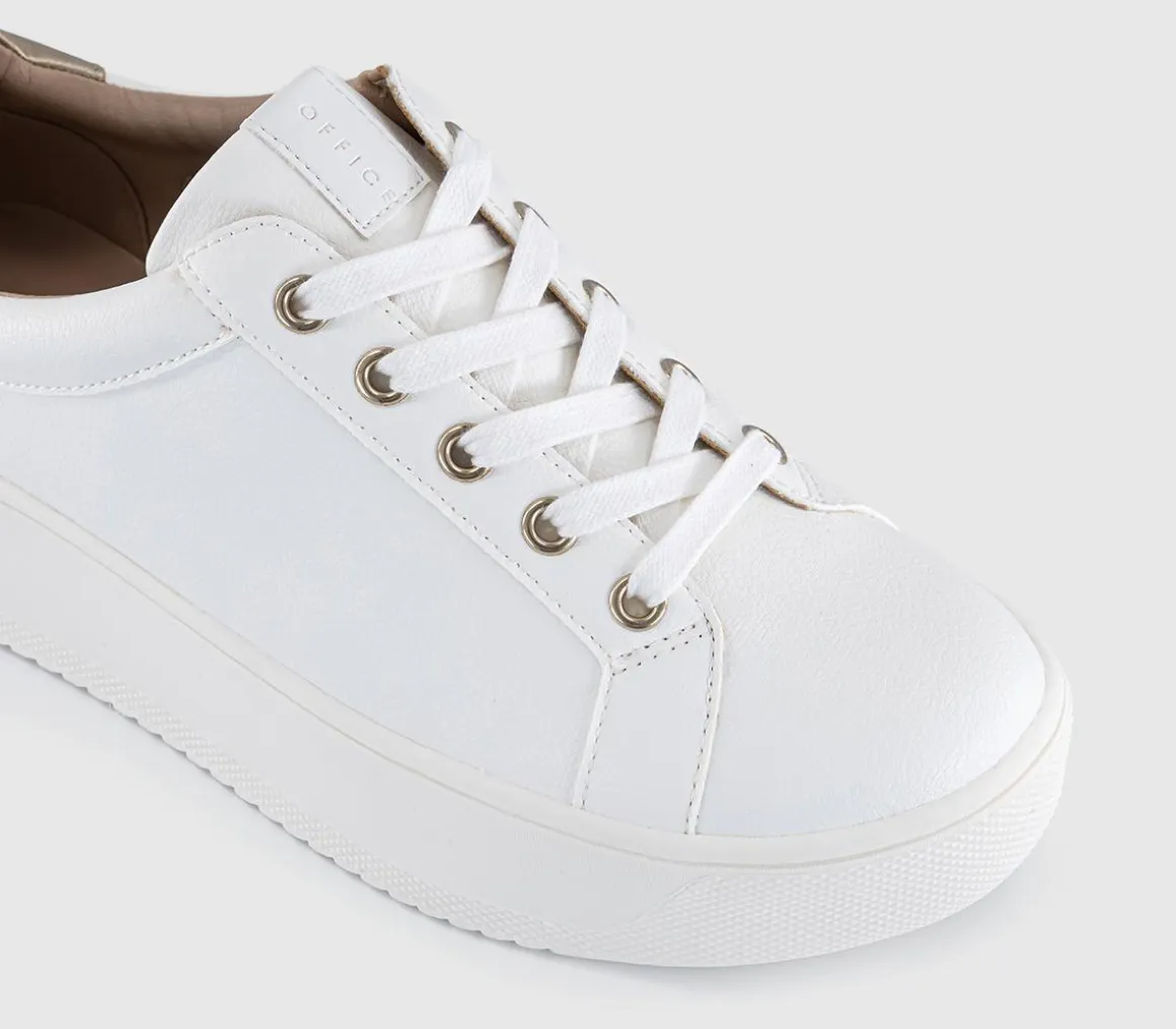 Twister Lace Up Platform Trainers