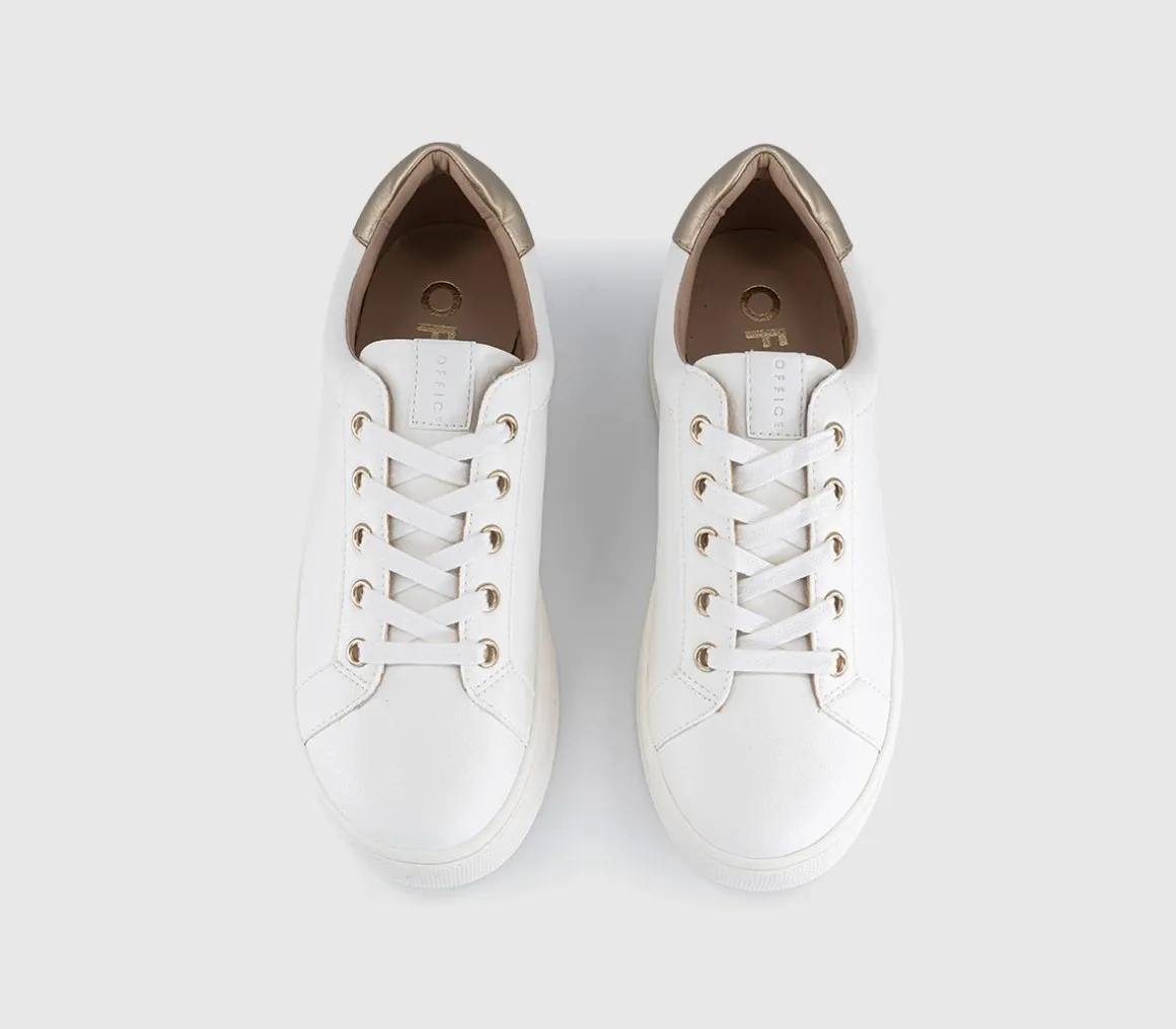 Twister Lace Up Platform Trainers