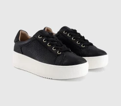 Twister Lace Up Platform Trainers