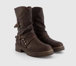 Venice Double Buckle Boots